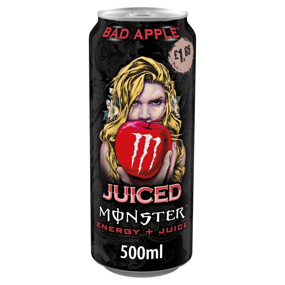 Monster Energy Drink Bad Apple - 500ml