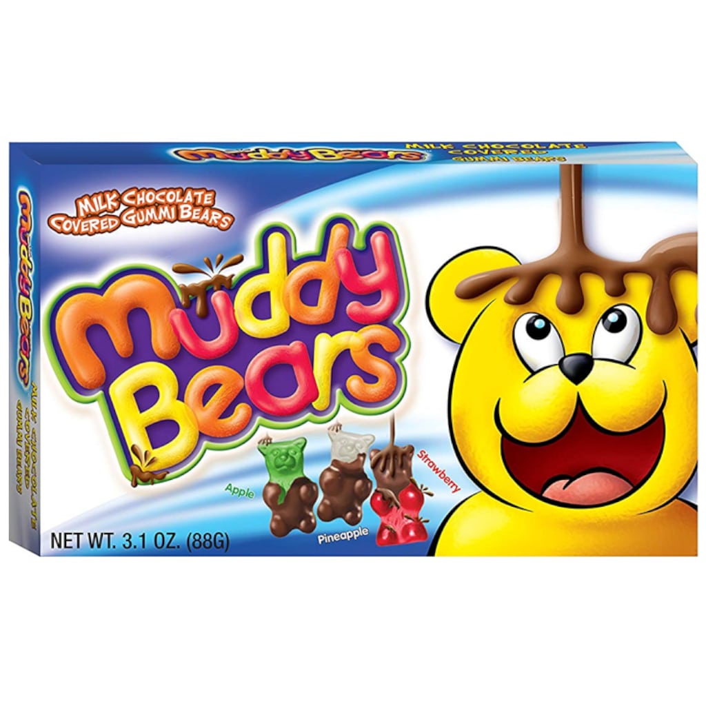 Muddy Bears Milk Chocolate Covered Gummi Bears - 88g