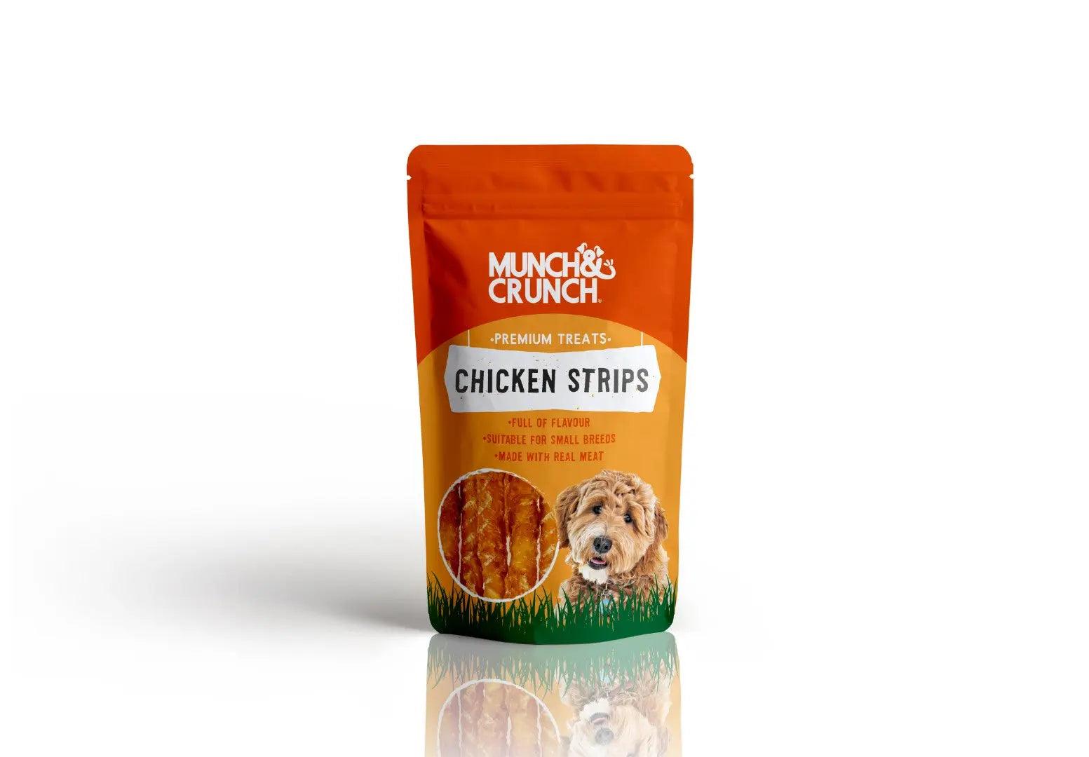 Munch & Crunch Chicken Strips - 70grams - Greens Essentials