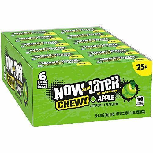 Now & Later Original Taffy Chews Candy, Apple - 26g - Greens Essentials