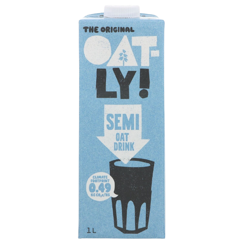 Oatly Oat Drink Semi - 1L