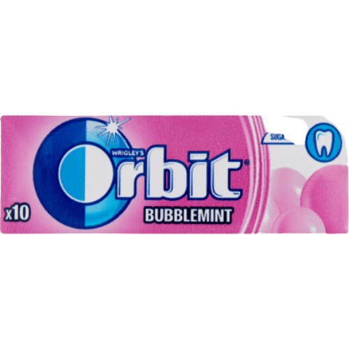 Orbit White Bubblemint Drops - 14g