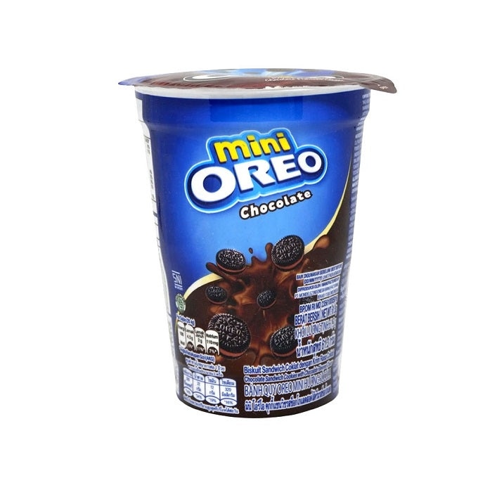 Oreo Mini Chocolate Cookies Cup - 61.3g