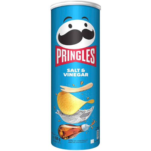 Pringles Salt & Vinegar - 165g