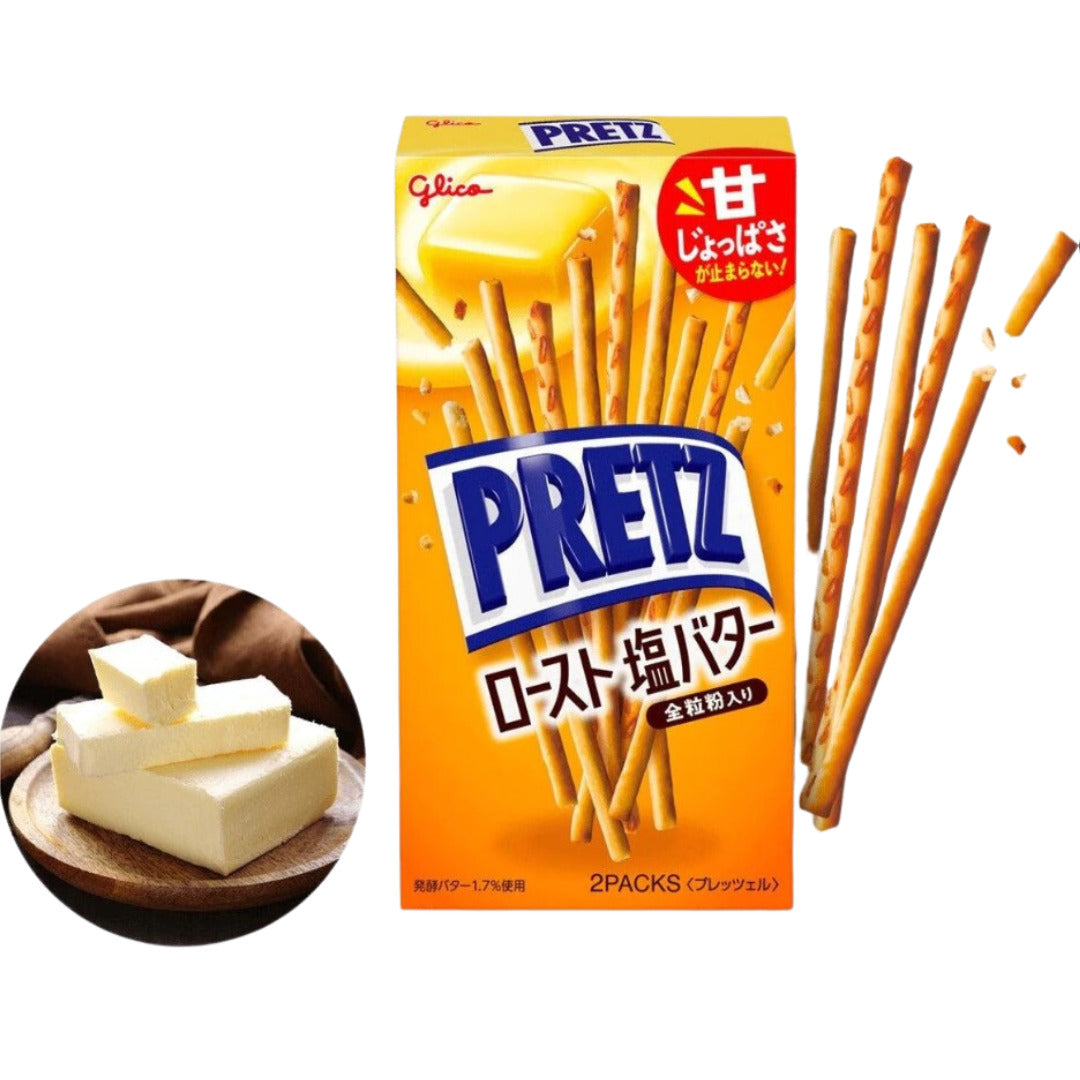 Glico Pretz Roast Salted Butter - 62g