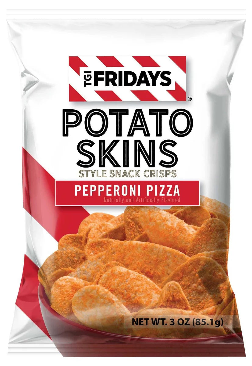 TGI Fridays Pepperoni Pizza Potato Skins - 85g