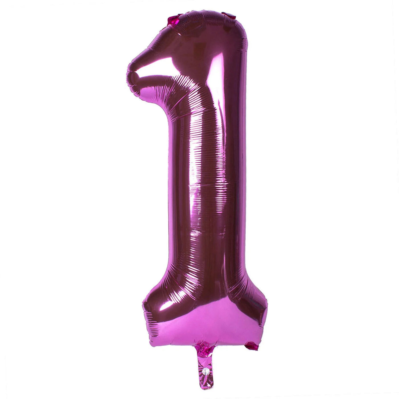Pink Foil Helium Balloon Number 1 - 34"/ 86.3cm