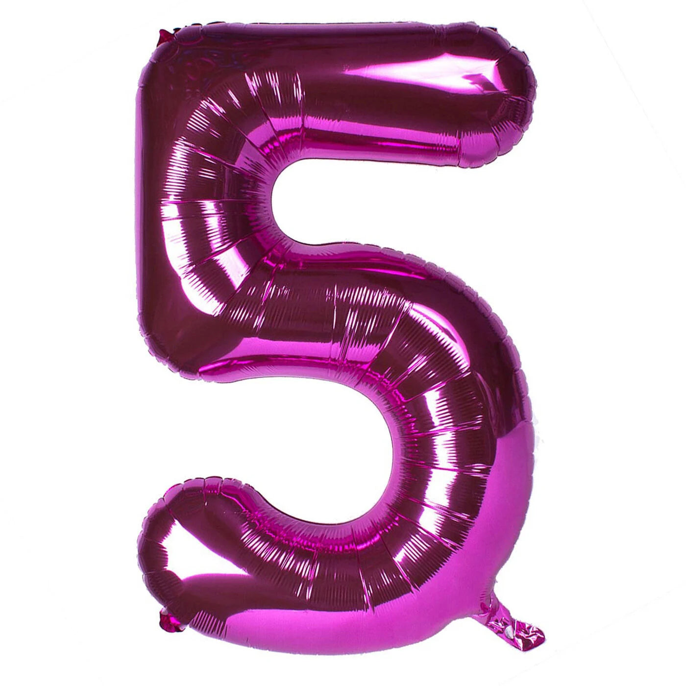 Pink Foil Helium Balloon Number 5 - 34"/ 86.3cm