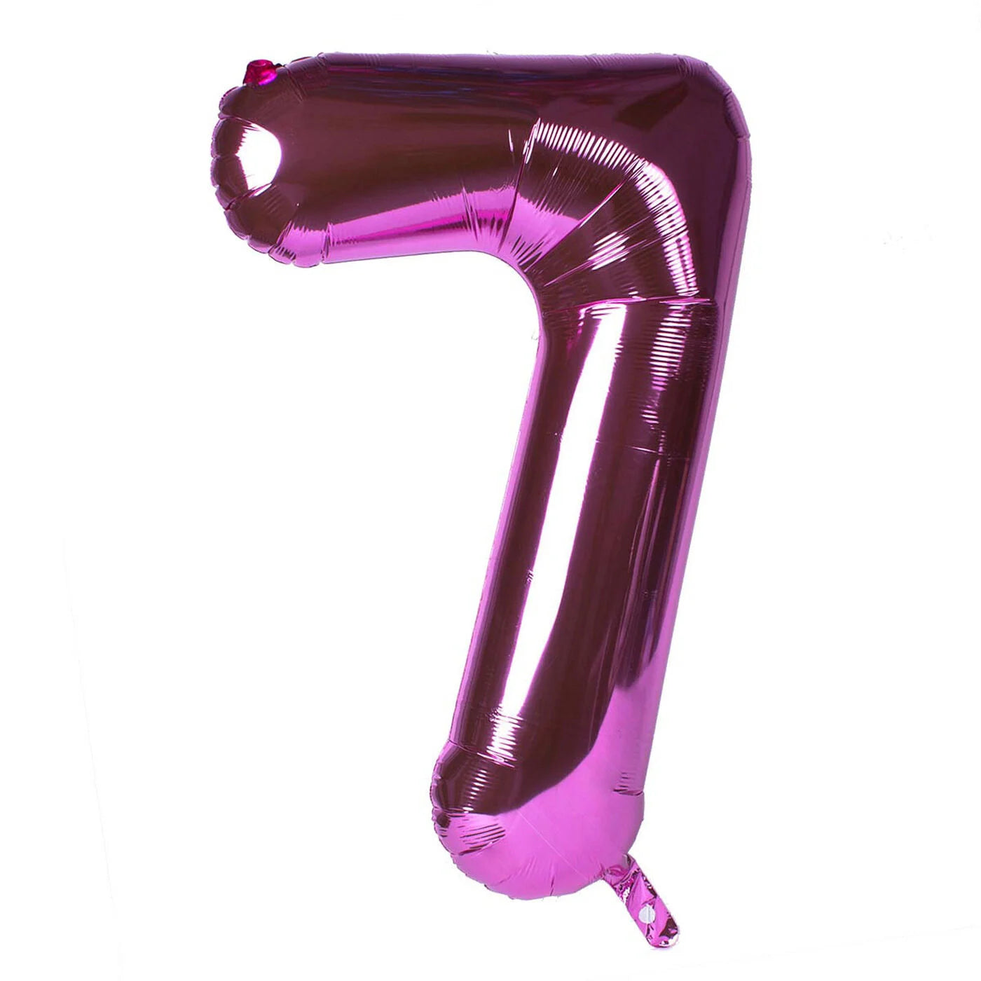 Pink Foil Helium Balloon Number 7 - 34"/ 86.3cm