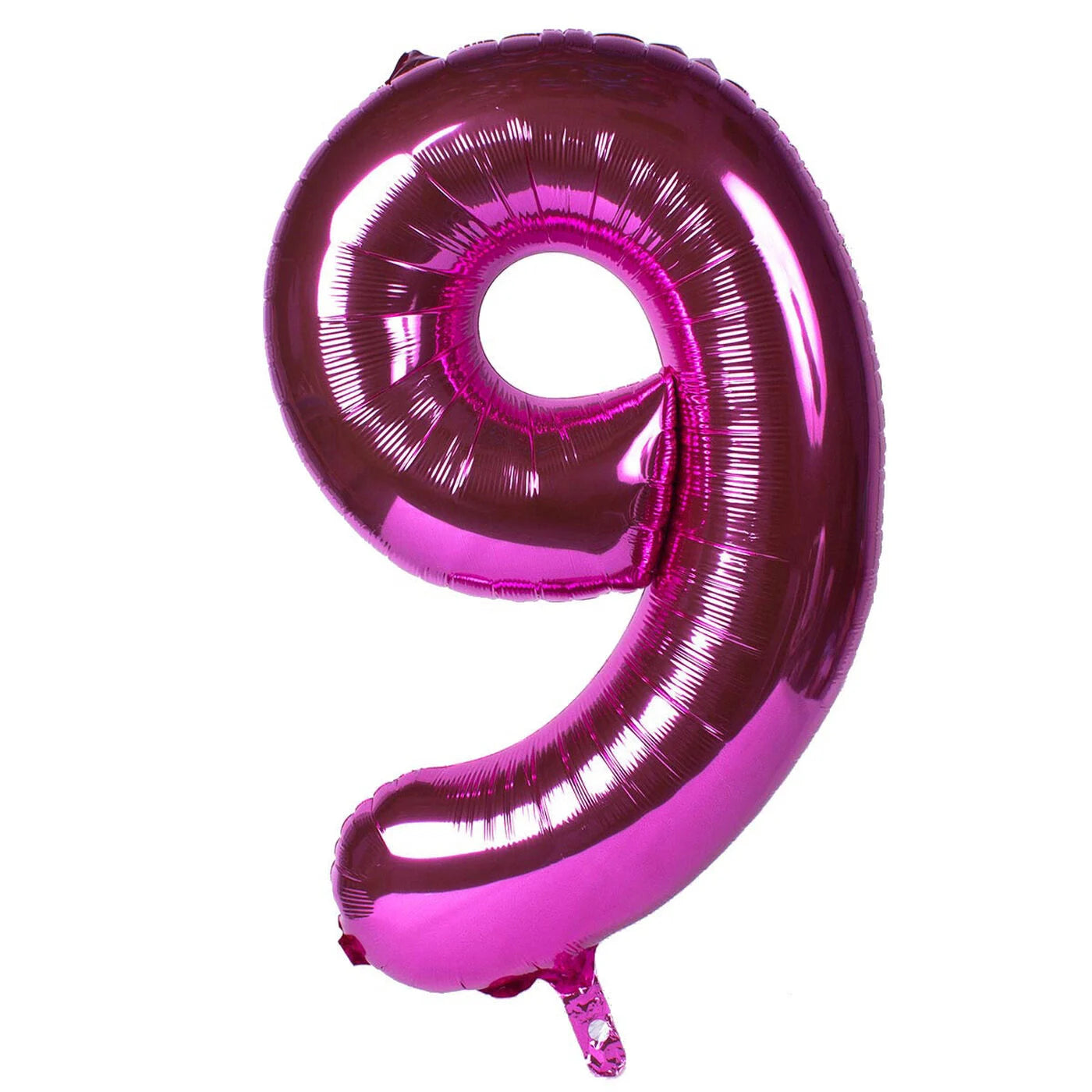 Pink Foil Helium Balloon Number 9 - 34"/ 86.3cm