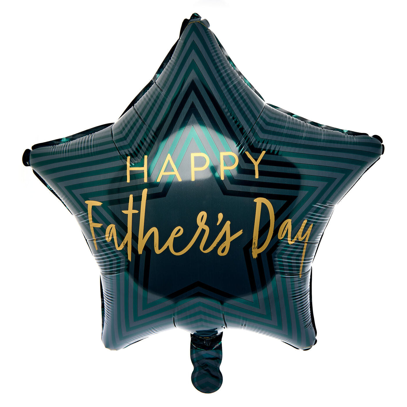 Happy Father's Day Star Foil Helium Balloon - 19"