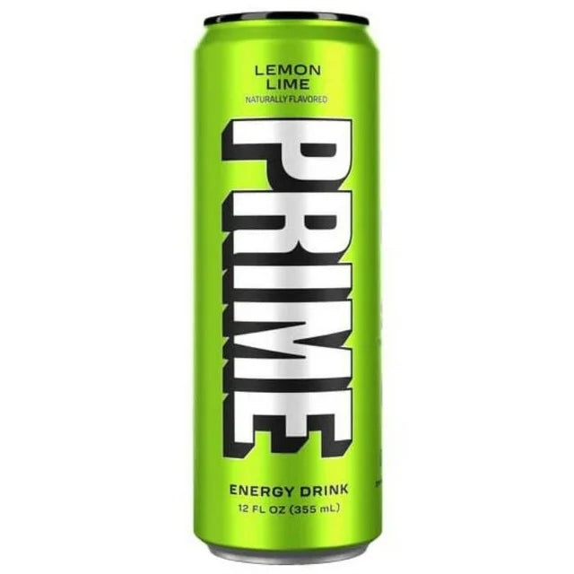 Prime Energy Drink Lemon Lime – 355 ml