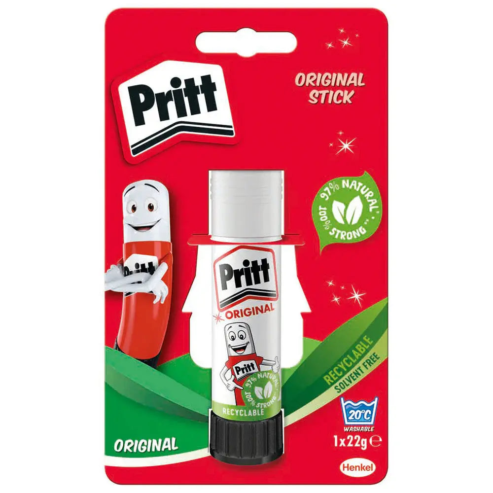 Pritt Glue Stick Original - 22g - Greens Essentials