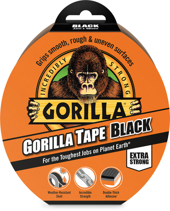 Gorilla Tape Black - 48mm x 32m