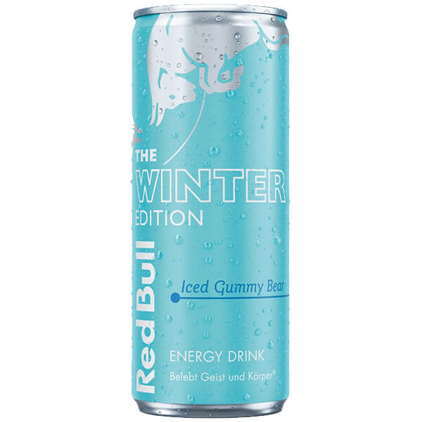 Red Bull Energy Drink Winter Edition Iced Gummy Bear - 250ml