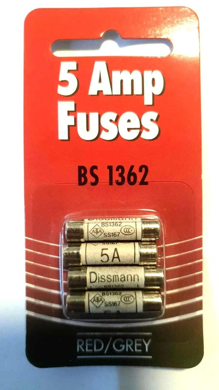 Red/Grey 13 amp fuses - Greens Essentials
