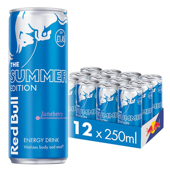 Red Bull Energy Drink Juneberry - 250ml - Case of 12