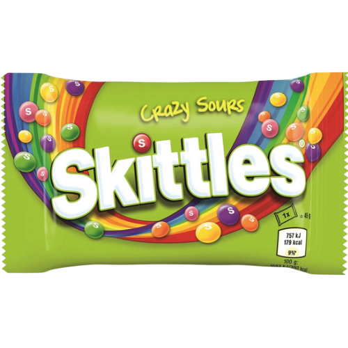 Skittles Crazy Sours Sweet - 45g