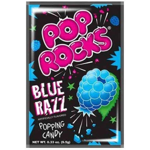 Pop Rocks Blue Razz Popping Candy - 9.5g