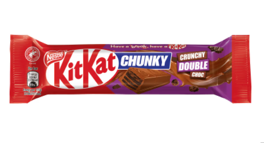 KitKat Chunky Crunchy Double Chocolate Bar - 42g