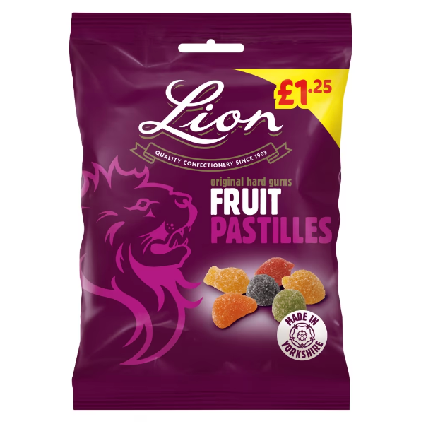 Lion Fruit Pastilles Bag - 130g