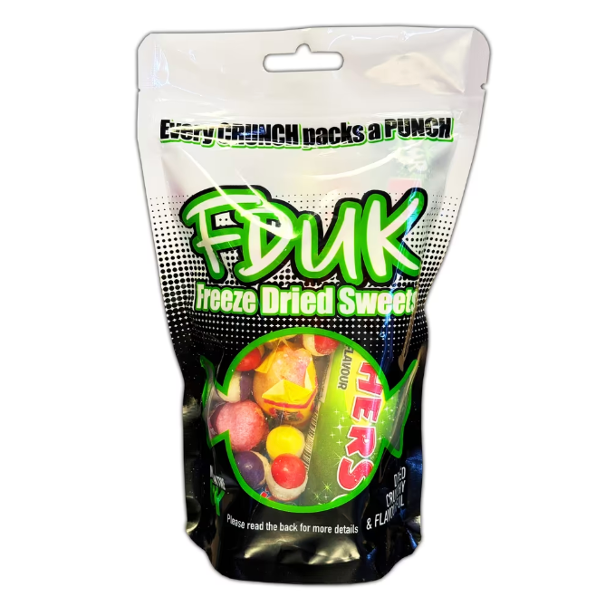 FDUK Sour Bag Freeze Dried Sweet Pouch - 100g