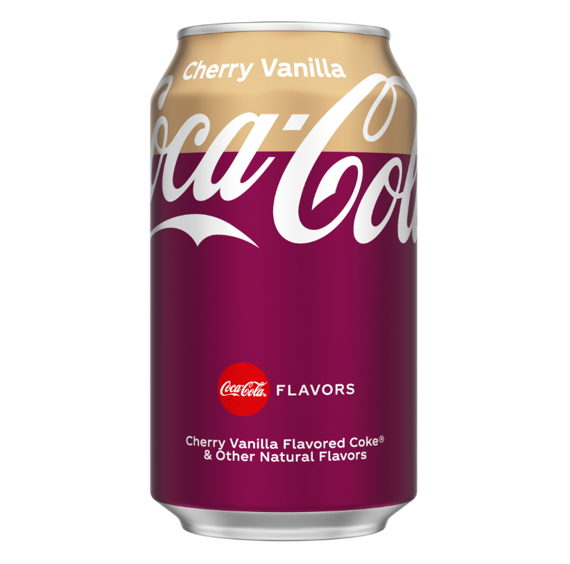 Coca Cola Cherry Vanilla Flavoured Soda - 355ml