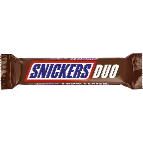 Snickers Duo Pack Chocolate Bar - 75g