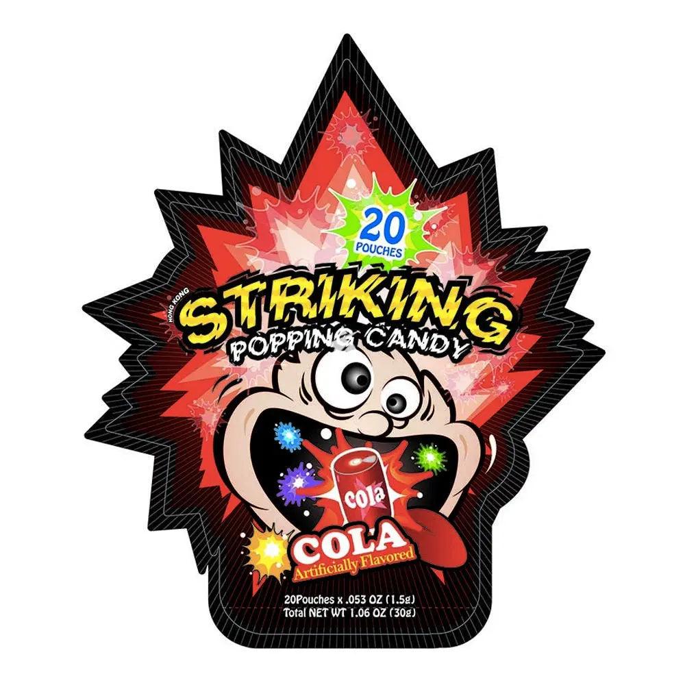 Striking Popping Candy - Cola Flavour - 30g - Greens Essentials