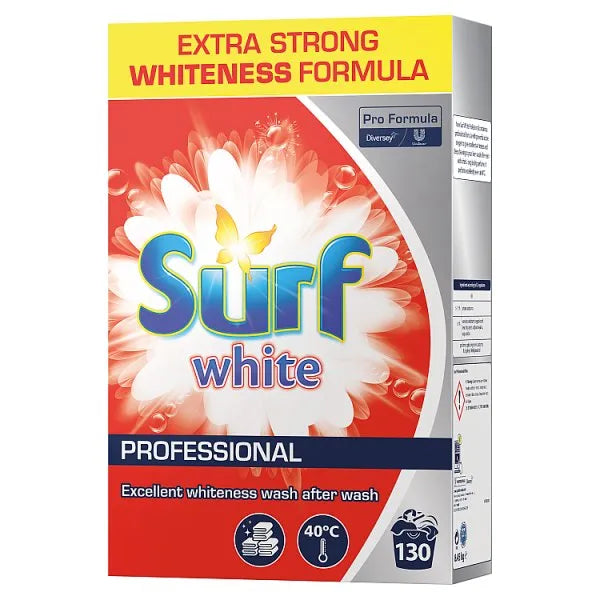 Surf Pro-Formula White Washing Powder - 8.45kg