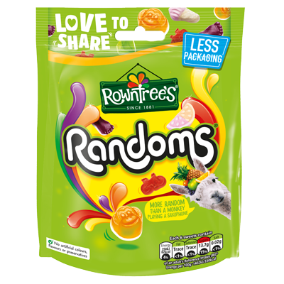 Rowntree's Randoms Sweets Sharing Bag - 150g