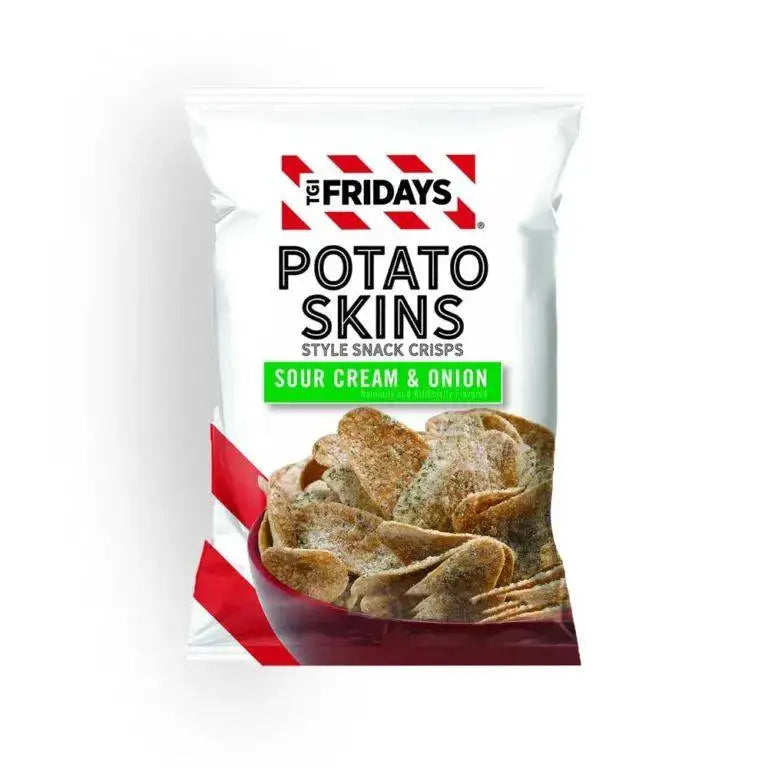 TGI Fridays Sour Cream & Onion Potato Skins - 85g
