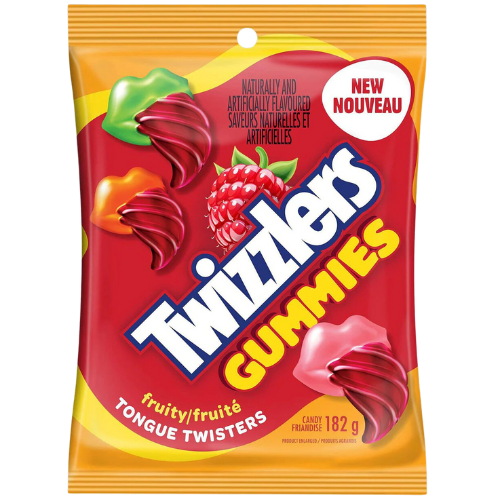 Twizzlers Tongue Twister Fruity - 182g