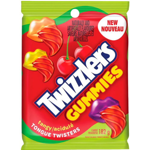 Twizzlers Tongue Twister Tangy - 182g