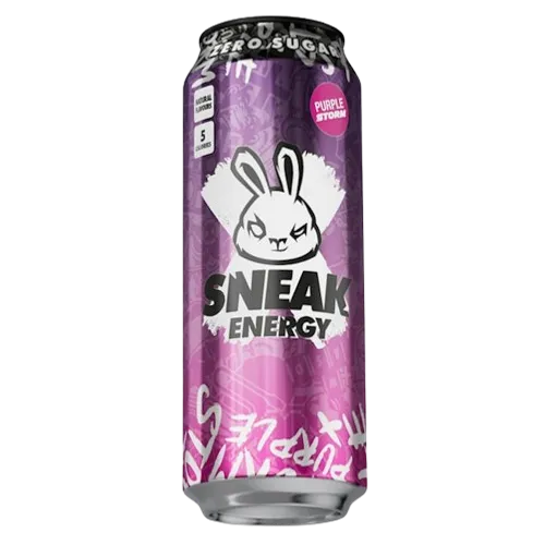 Sneak Energy Purple Storm Cans - 500ml
