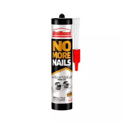 UniBond No More Nails Invisible Cartridge - 285g