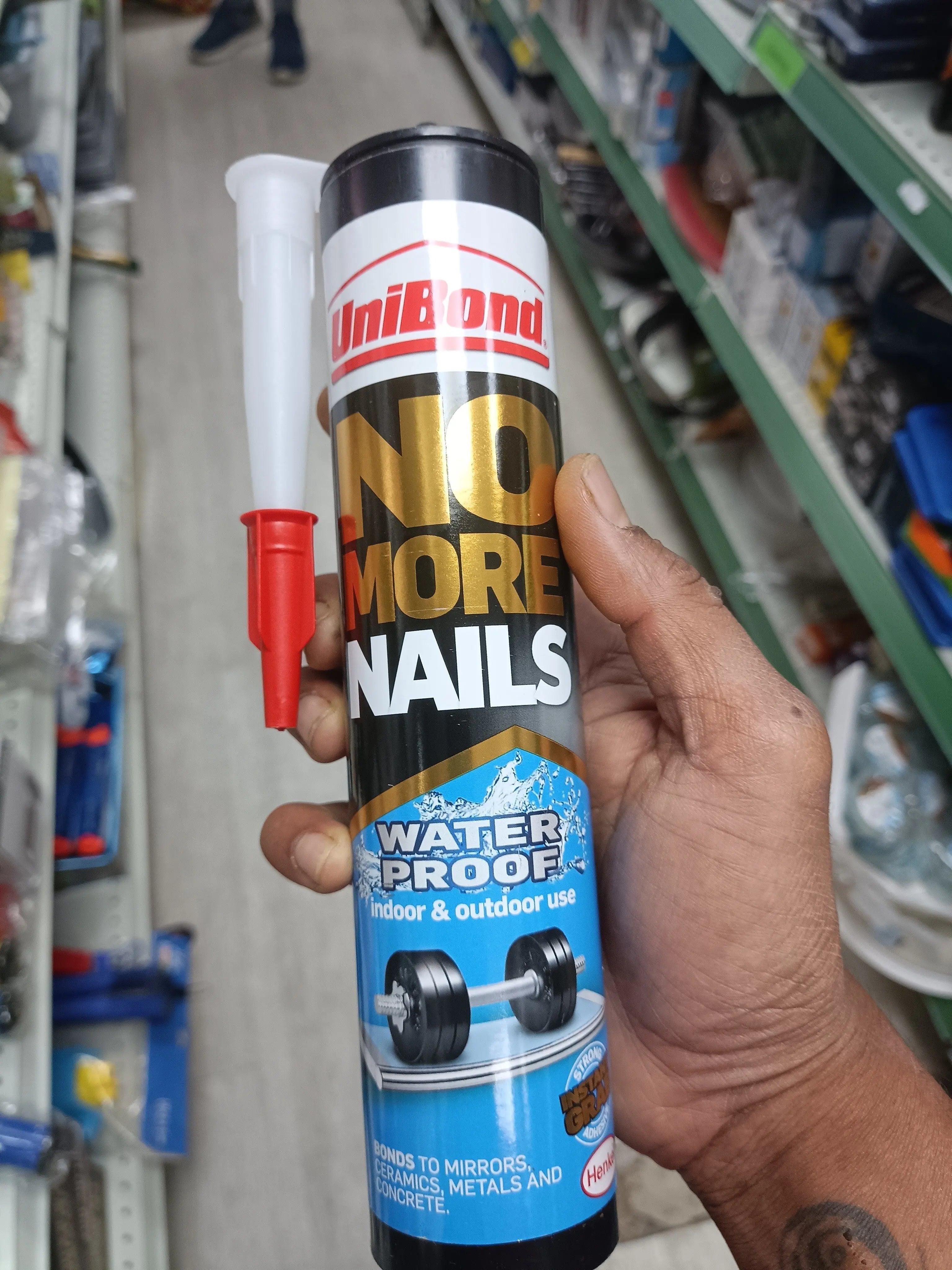 UniBond No More Nails Waterproof Cartridge - 450 g - Greens Essentials