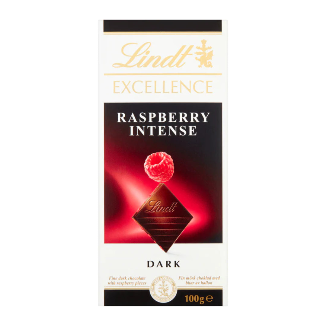 Lindt Excellence 70% Raspberry intense Dark Chocolate - 100g
