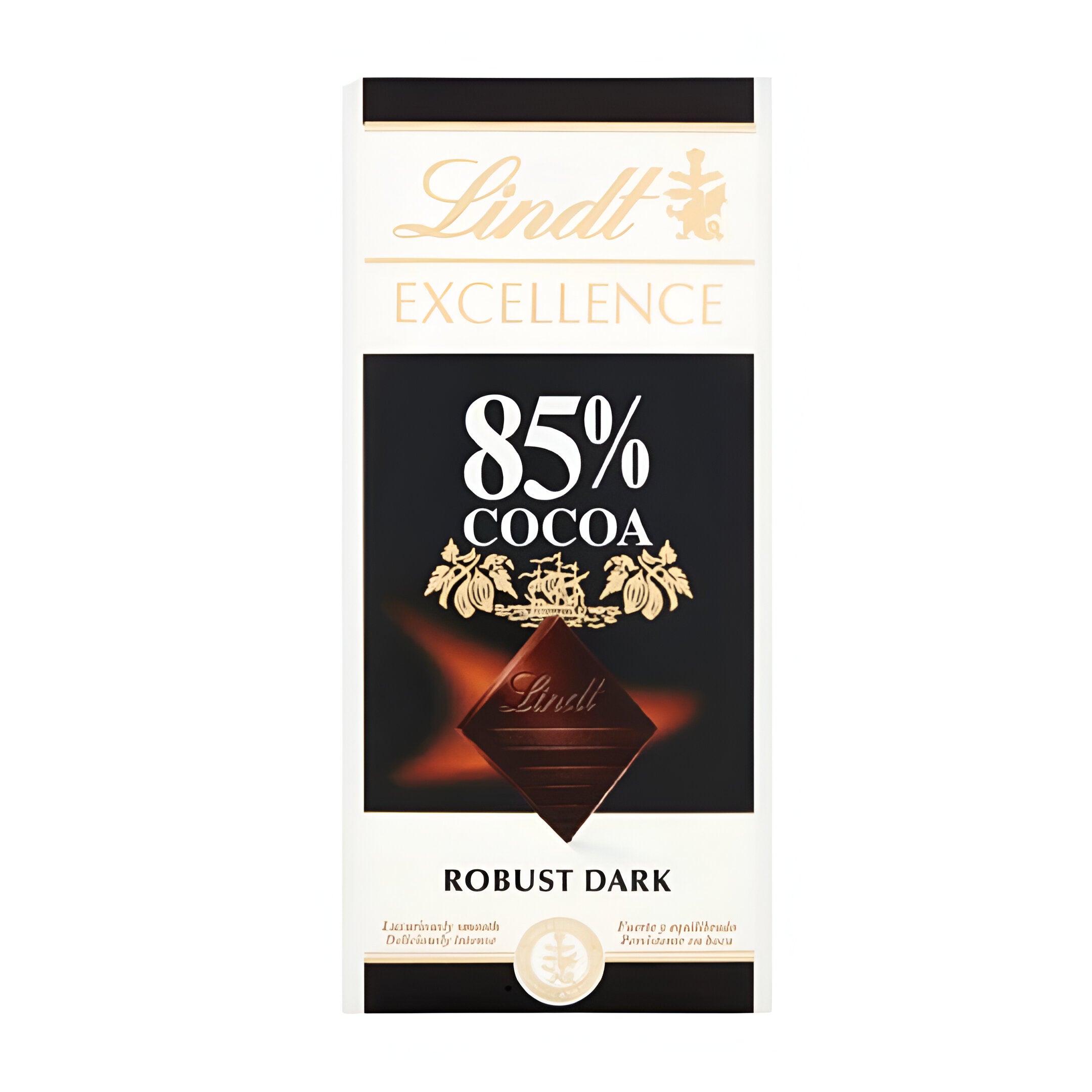 Lindt Excellence 85% Cocoa Robust Dark Chocolate - 100g