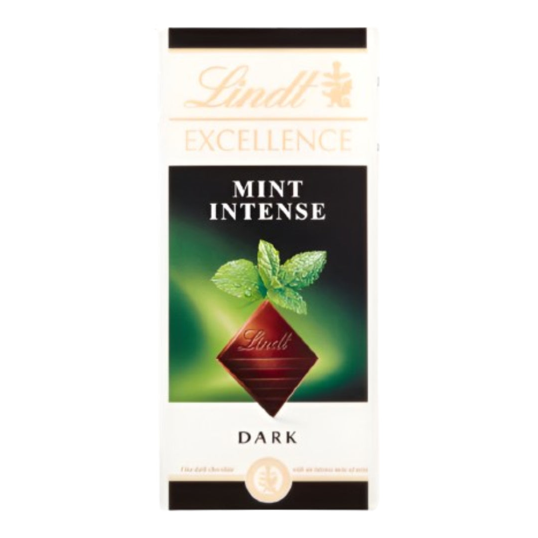 Lindt Excellence 70% Mint Intense Dark Chocolate - 100g