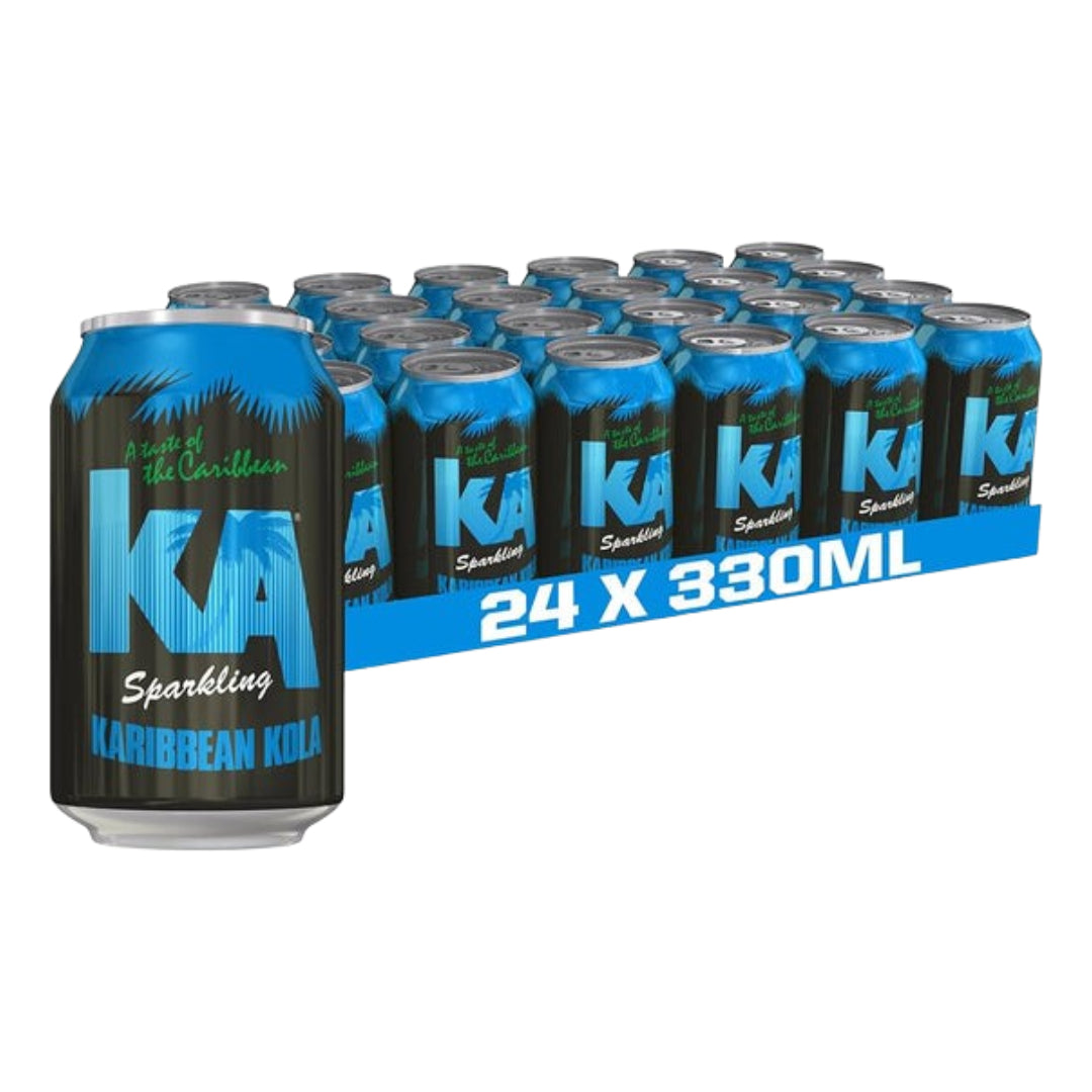 KA Sparkling Karibbean Kola - 330ml Case of 24