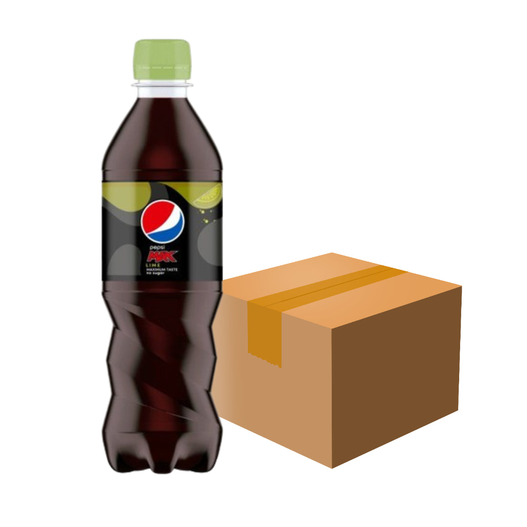 Pepsi Max Lime - 500ml Case of 12