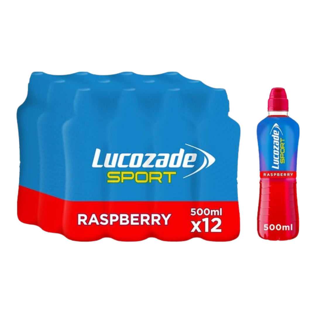 Lucozade Sport Raspberry - 500ml Case of 12