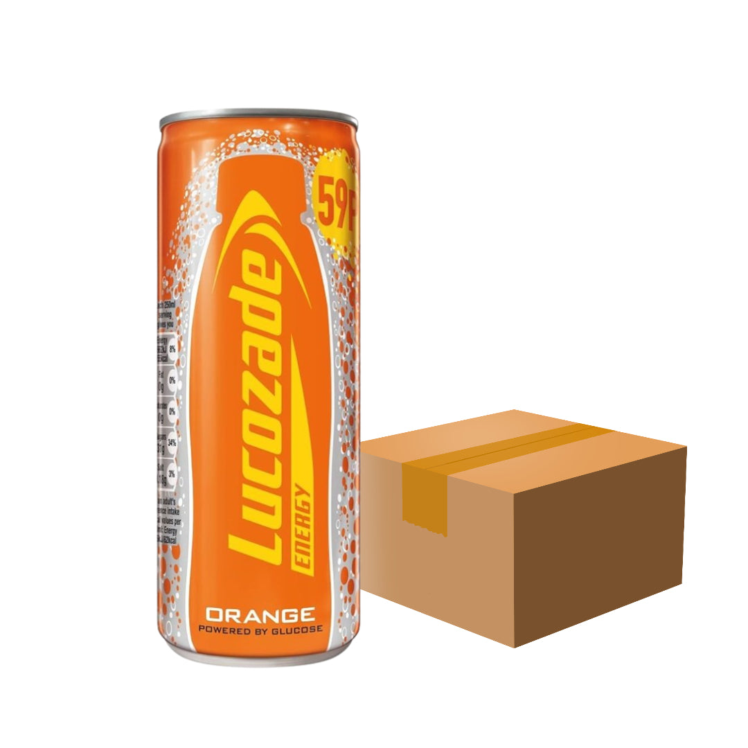 Lucozade Energy Orange - 250ml Case of 24