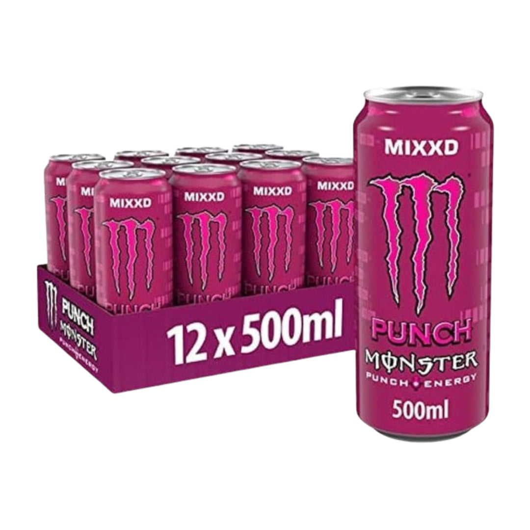 Monster Energy Drink Punch Mixxd - 500ml - Case of 12