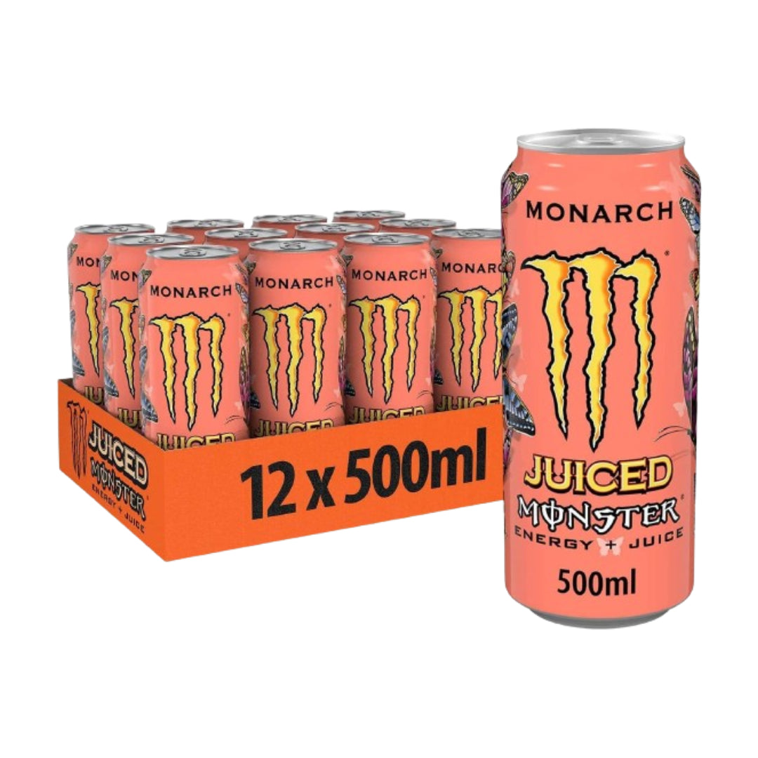 Monster Energy Drink Monarch - 500ml - Case of 12