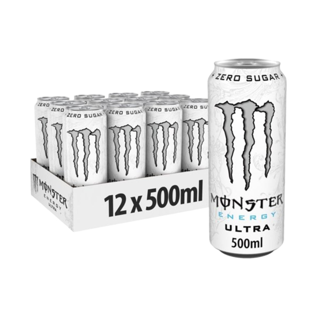 Monster Energy Drink Ultra - 500ml - Case of 12