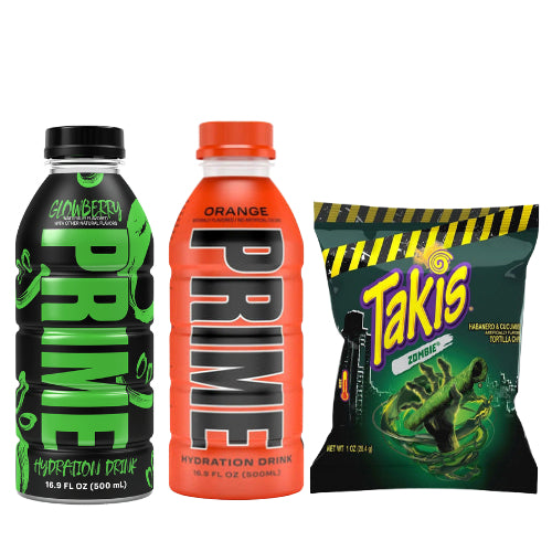 Prime Hydration Glowberry + L.A. Dodgers Bundle 2 x 500ml (Pre-Order) -  Candy Mail UK