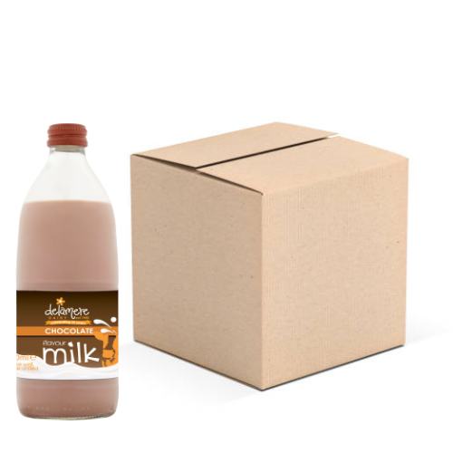 Delamere Dairy Chocolate Flavoured Milk 500ml - Pack of 12