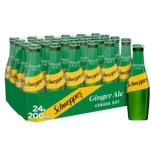 Schweppes Ginger Ale - 200ml - Case of 24